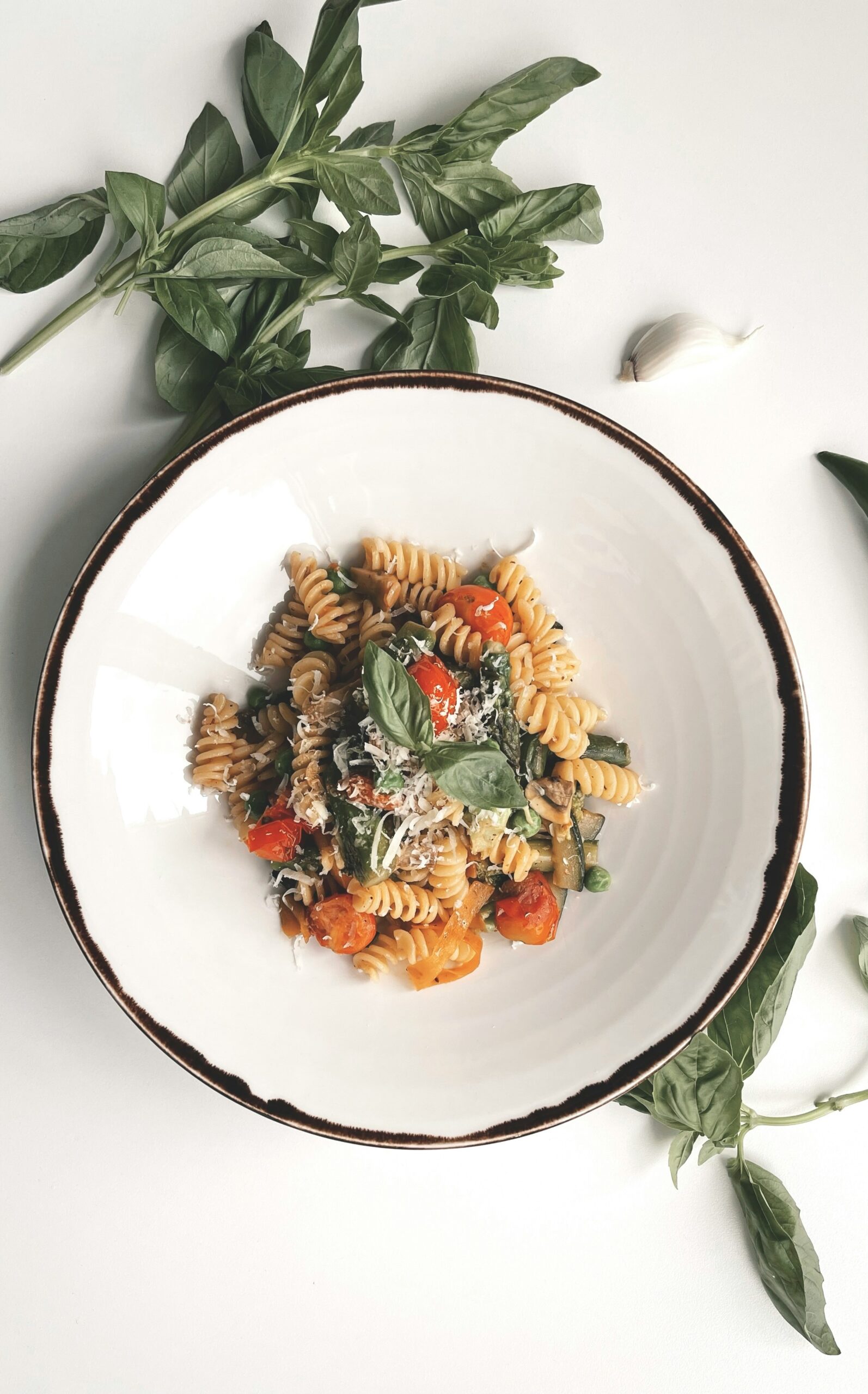Past on a plate