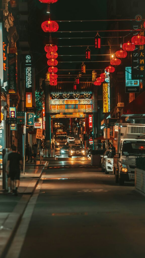 Chinatown view in New York