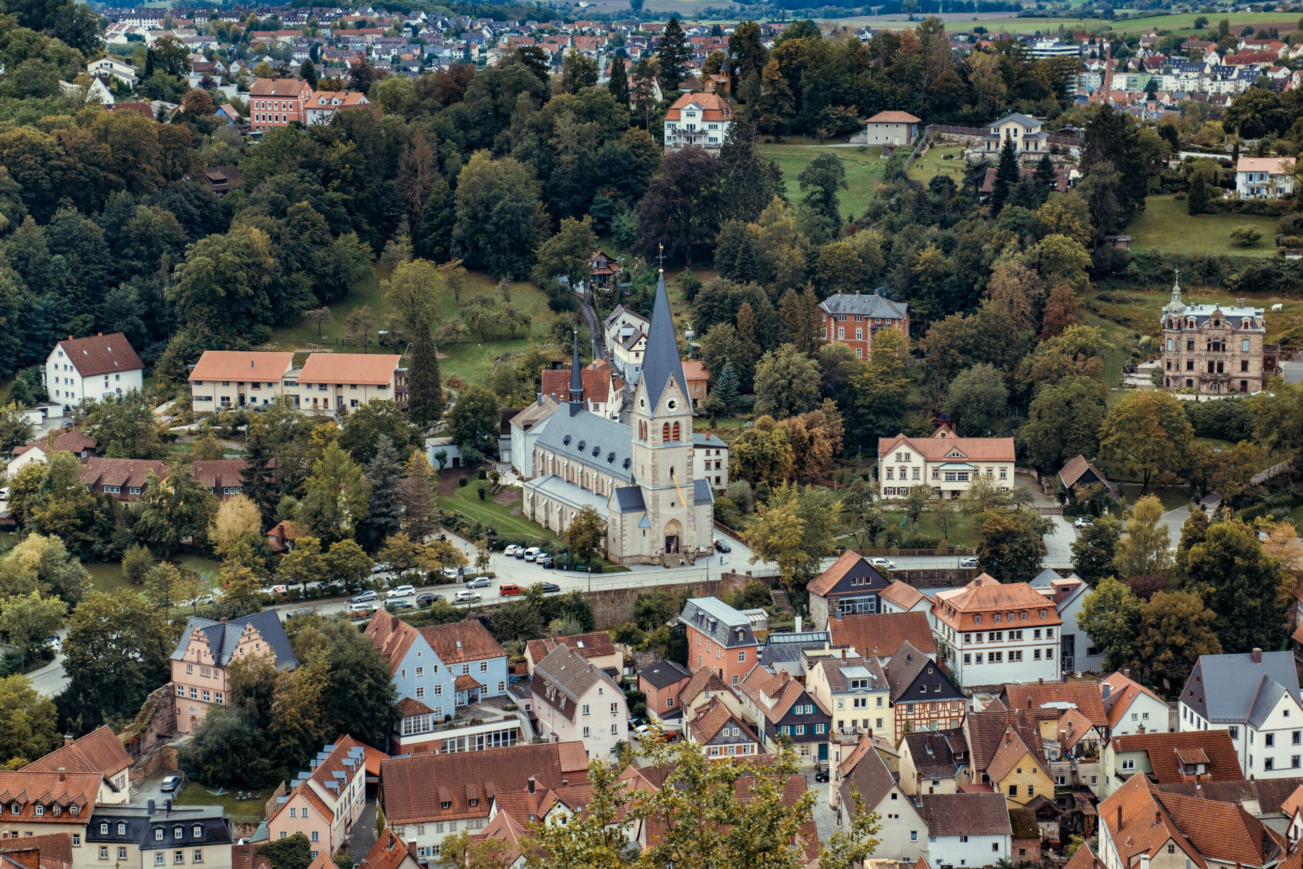 great view of Kulmbach